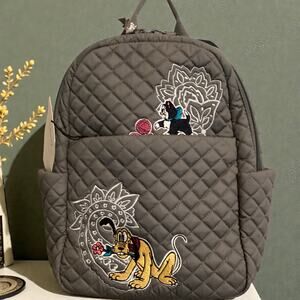 NWT Vera Bradley Disney Pluto Figaro Mickey Mouse Piccadilly Paisley Backpack